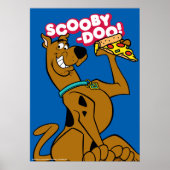Scooby Doo mit Pizza Slice Poster (Vorne)