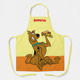 Scooby Doo mit Pizza Slice Schürze