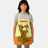 Scooby Doo mit Pizza Slice Schürze (Insitu)