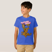 Scooby Doo mit Pizza Slice T-Shirt (Vorne ganz)