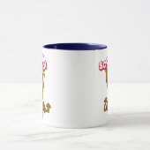 Scooby Doo mit Pizza Slice Tasse (Zentrum)