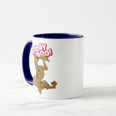 Scooby Doo mit Pizza Slice Tasse (Vorderseite Links)