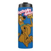 Scooby Doo mit Pizza Slice Thermosbecher (Vorderseite)
