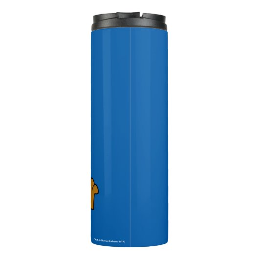 Scooby Doo mit Pizza Slice Thermosbecher (Rückseite)