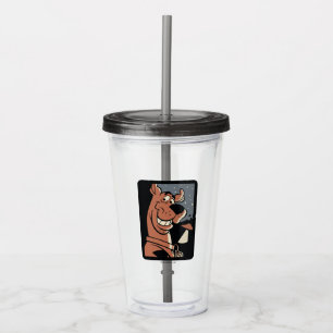 Scooby-Doo mit UFO Acryltrinkbecher