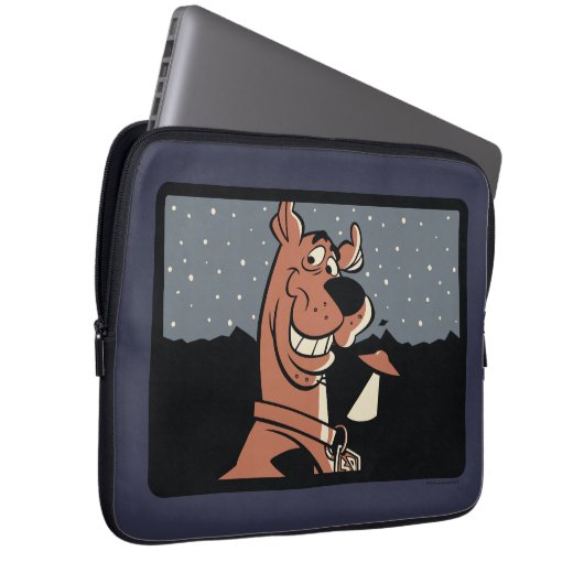 Scooby-Doo mit UFO Laptopschutzhülle (Vorne Rechts)