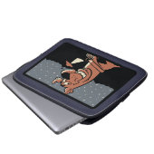 Scooby-Doo mit UFO Laptopschutzhülle (Vorne Knopf)