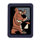 Scooby-Doo mit UFO Magnet (Vertikal)