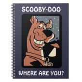Scooby-Doo mit UFO Notizblock (Vorderseite)