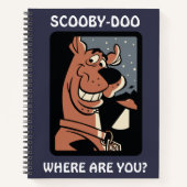 Scooby-Doo mit UFO Notizblock (Vorderseite)