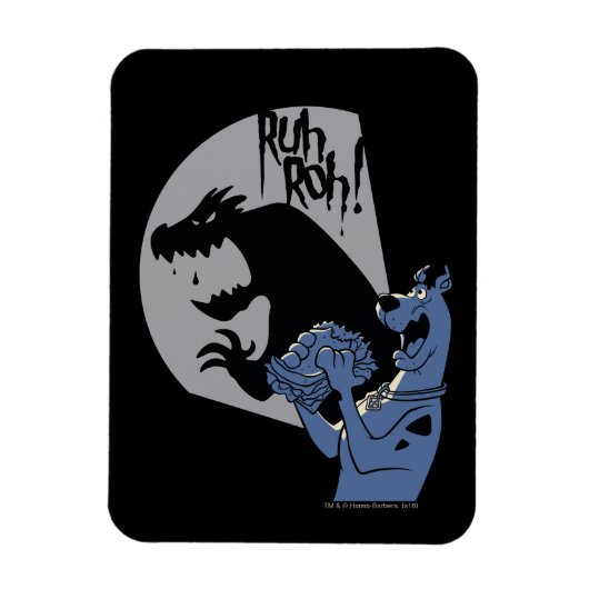 Scooby-Doo Mitternacht Snack "Ruh Roh"! Magnet (Vertikal)
