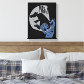 Scooby-Doo Mitternachtsimbiß "Ruh Roh! " Leinwanddruck (Insitu (Schlafzimmer))