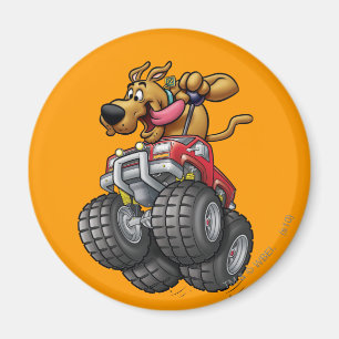 Scooby Doo-Monster LKW Magnet