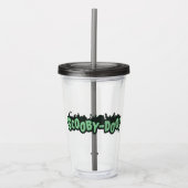 Scooby-Doo! Monster-Silhouette-Logo Acryltrinkbecher (Vorderseite)