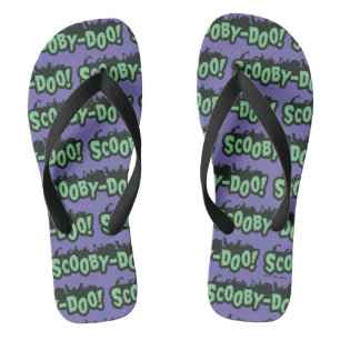 Scooby-Doo! Monster-Silhouette-Logo Badesandalen
