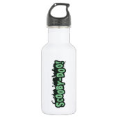 Scooby-Doo! Monster-Silhouette-Logo Edelstahlflasche (Vorderseite)