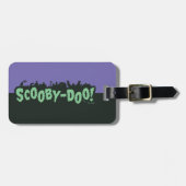 Scooby-Doo! Monster-Silhouette-Logo Gepäckanhänger (Vorderseite horizontal)