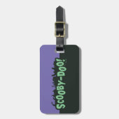 Scooby-Doo! Monster-Silhouette-Logo Gepäckanhänger (Vorderseite vertikal)