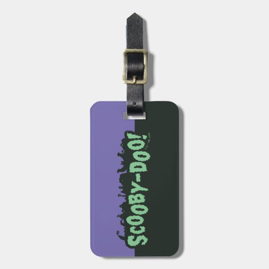 Scooby-Doo! Monster-Silhouette-Logo Gepäckanhänger (Vorderseite vertikal)