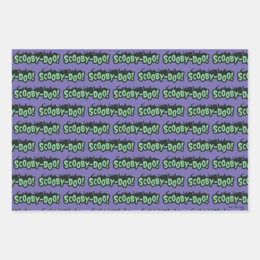 Scooby-Doo! Monster-Silhouette-Logo Geschenkpapier Set (Vorderseite 3)