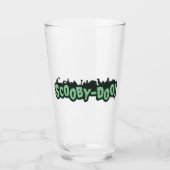 Scooby-Doo! Monster-Silhouette-Logo Glas (Vorderseite)