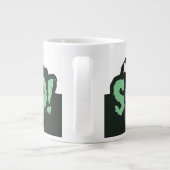 Scooby-Doo! Monster-Silhouette-Logo Jumbo-Tasse (Rückseite)