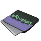 Scooby-Doo! Monster-Silhouette-Logo Laptopschutzhülle (Vorne Knopf)