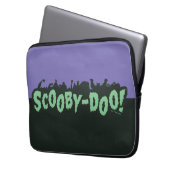 Scooby-Doo! Monster-Silhouette-Logo Laptopschutzhülle (Vorderseite Links)