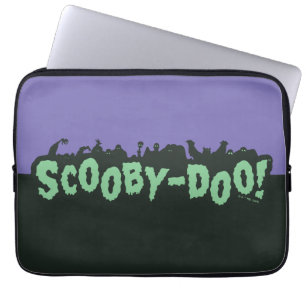 Scooby-Doo! Monster-Silhouette-Logo Laptopschutzhülle