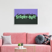 Scooby-Doo! Monster-Silhouette-Logo Leinwanddruck (Insitu (Wohnzimmer))