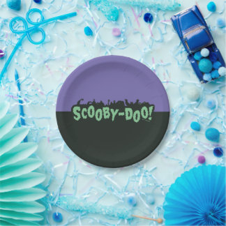 Scooby-Doo! Monster-Silhouette-Logo Pappteller