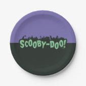 Scooby-Doo! Monster-Silhouette-Logo Pappteller (Vorderseite)
