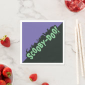 Scooby-Doo! Monster-Silhouette-Logo Serviette (Beispiel)