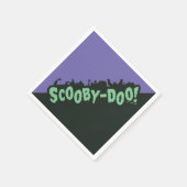 Scooby-Doo! Monster-Silhouette-Logo Serviette (Ecke)