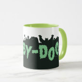 Scooby-Doo! Monster-Silhouette-Logo Tasse (VorderseiteRechts)