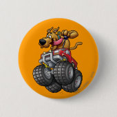 Scooby Doo Monster Truck Button (Vorderseite)