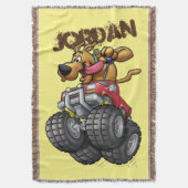 Scooby-Doo Monster Truck Decke (Vorderseite Vertikal)