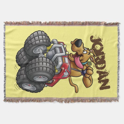 Scooby-Doo Monster Truck Decke (Vorderseite)