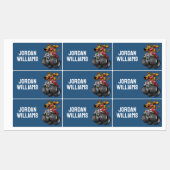 Scooby-Doo Monster Truck Etiketten (Blatt)