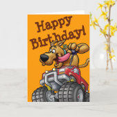 Scooby Doo Monster Truck Karte (Gelbe Blume)