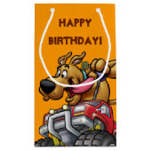 Scooby Doo Monster Truck Kleine Geschenktüte (Rückseite)