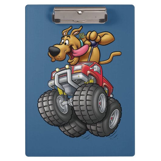 Scooby-Doo Monster Truck Klemmbrett (Vorderseite)