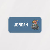 Scooby-Doo Monster Truck | Name hinzufügen Etiketten (Design 1)