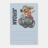 Scooby-Doo Monster Truck | Name hinzufügen Post-it Klebezettel (Vorderseite)