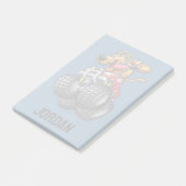 Scooby-Doo Monster Truck Post-it Klebezettel (angewinkelt)