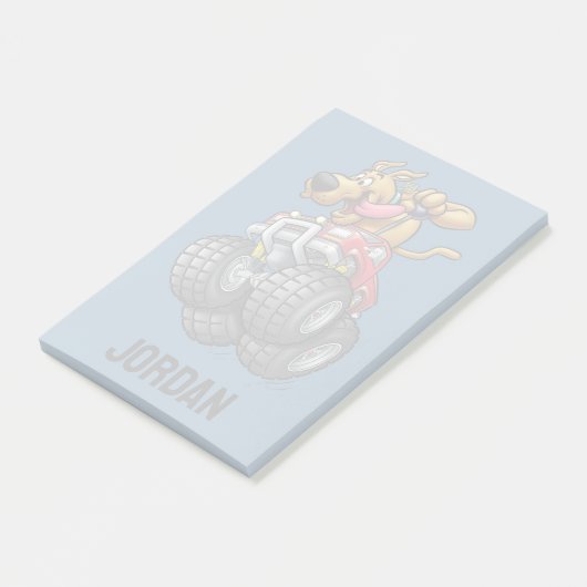 Scooby-Doo Monster Truck Post-it Klebezettel (angewinkelt)