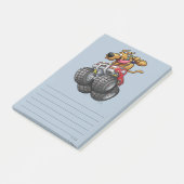 Scooby-Doo Monster Truck Post-it Klebezettel (angewinkelt)
