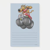 Scooby-Doo Monster Truck Post-it Klebezettel (Vorderseite)