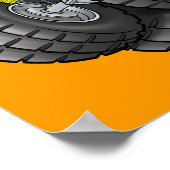 Scooby Doo Monster Truck Poster (Ecke)