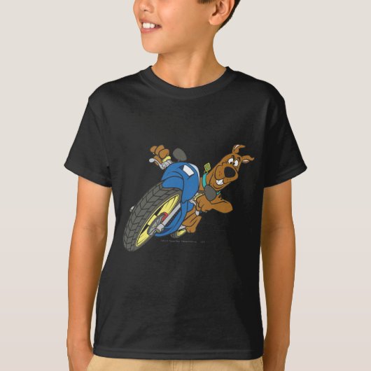 Scooby-Doo-Motorrad T-Shirt (Vorderseite)